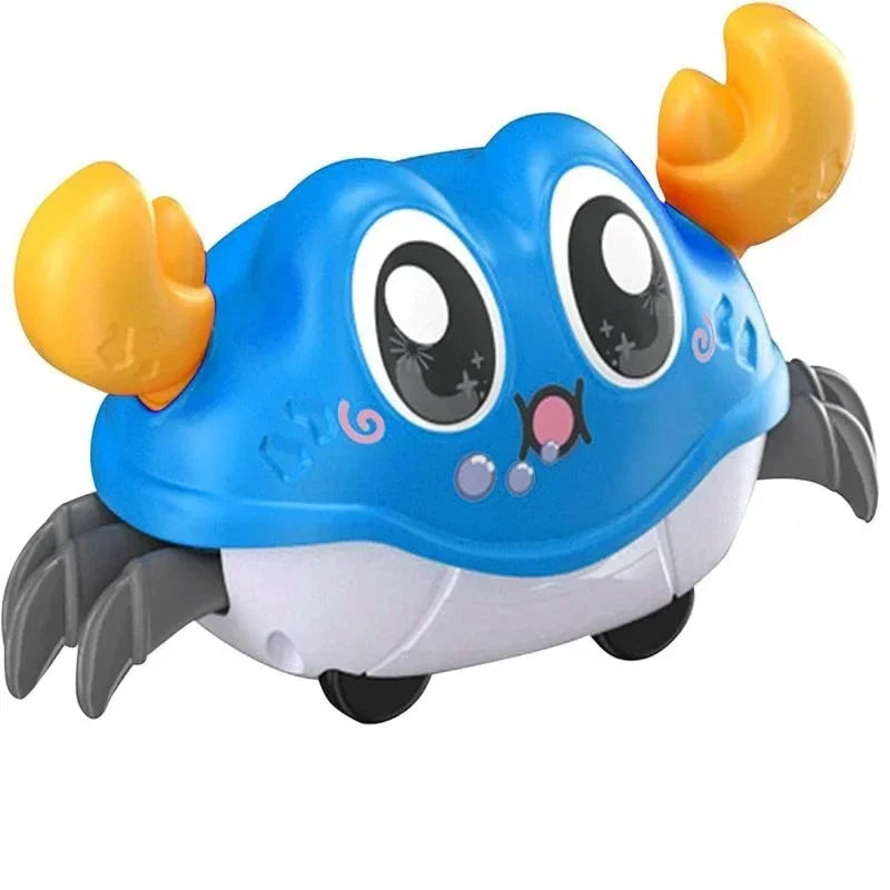 Crawling Crab Toys for Baby,Crawling Sensory Toys Infant Learning Crawl Toddler Development Babies Interactive Walking for 0-12M