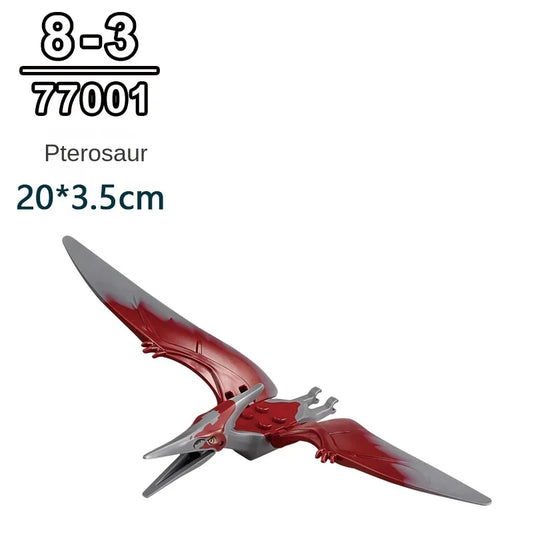 Jurassic dinosaur baby building block accessories gift assembling educational toys a variety of children's toys.