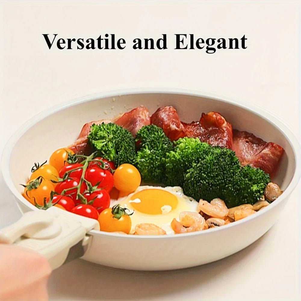 17pcs Ceramic Nonstick Kitchen Pots And Pans Set Cookware Sets With Removable Handles, Non-toxic Essential RV Kitchen Set