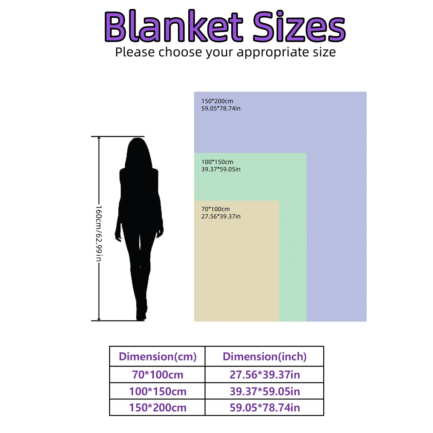 Ultra-Soft 3D Plush 1pc Luxurious Fleece Blanket - Dense Weave for Exceptional Warmth, Cozy Throw